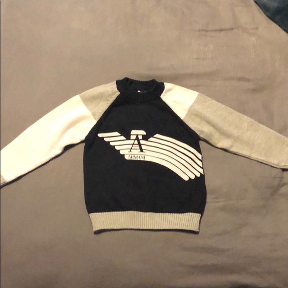 armani baby sweater